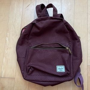 Herschel backpack maroon